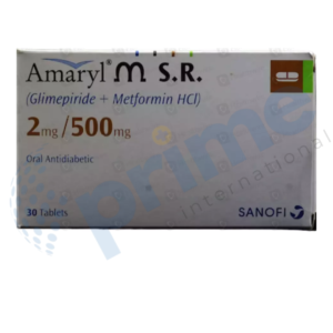 Amaryl M SR Tabs (Glimepiride + Metformin) by Sanofi