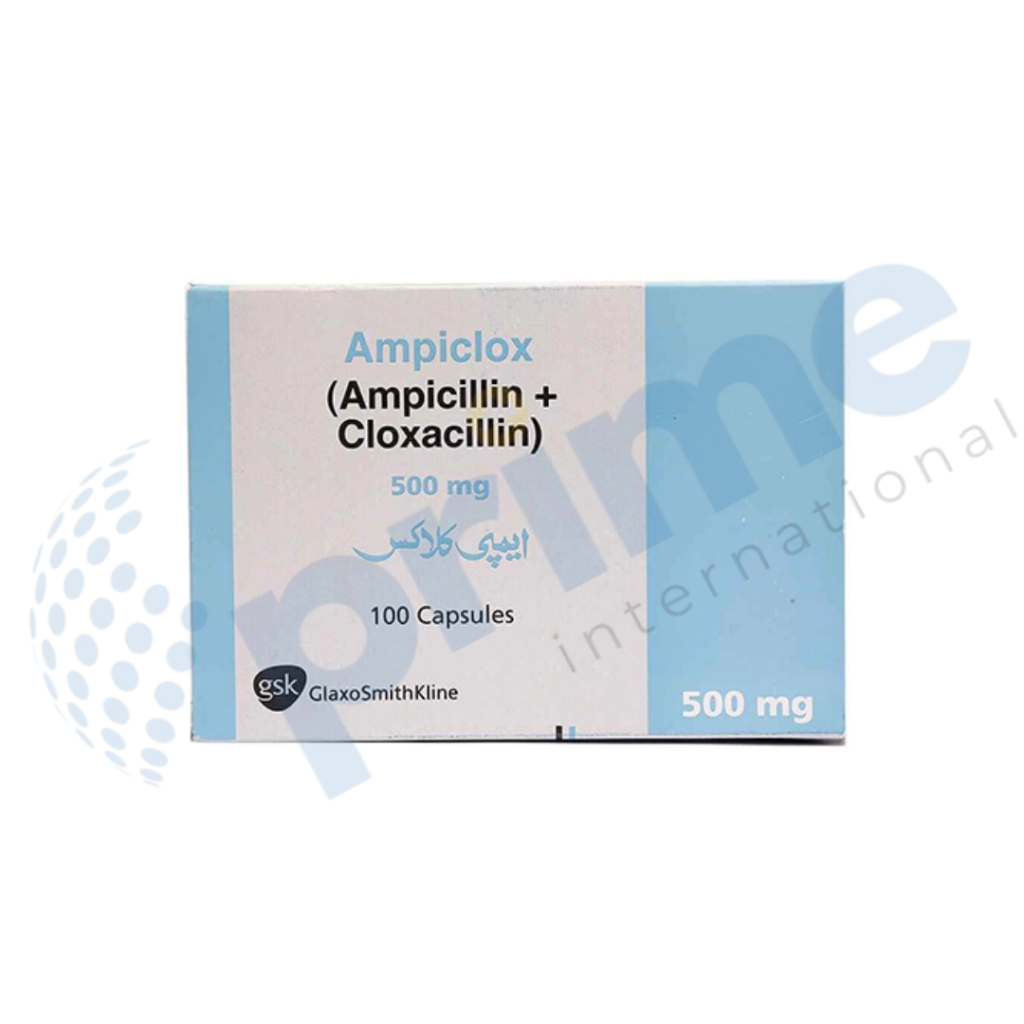 Ampiclox (Ampicillin + Cloxacillin) Capsules