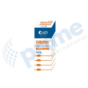 LYSOVIT SYRUP (Vit B+Vit C+ Lysine) by PFIZER