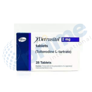 DETRUSITOL TABS (Tolterodine L-Tartrate) 2mg by Pfizer