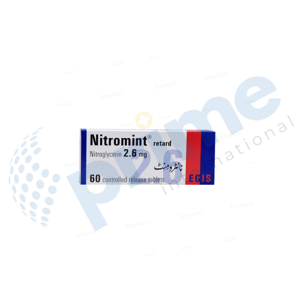 NITROMINT RETARD TABS (Nitroglycerin) by EGIS