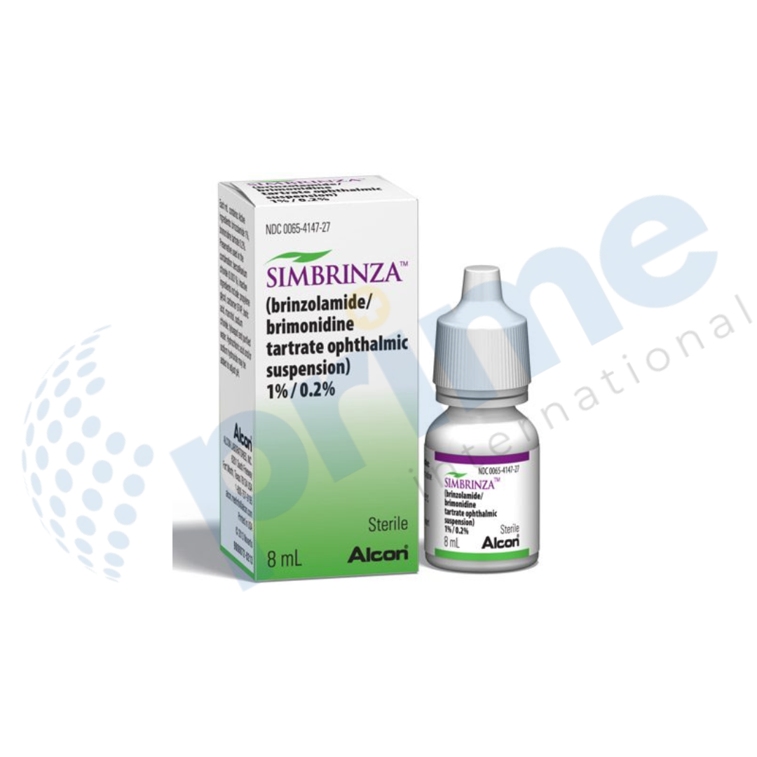 Simbrinza Eye Drops (BRINZOLAMIDE + BRIMONIDINE)